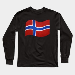 The flag of Norway Long Sleeve T-Shirt